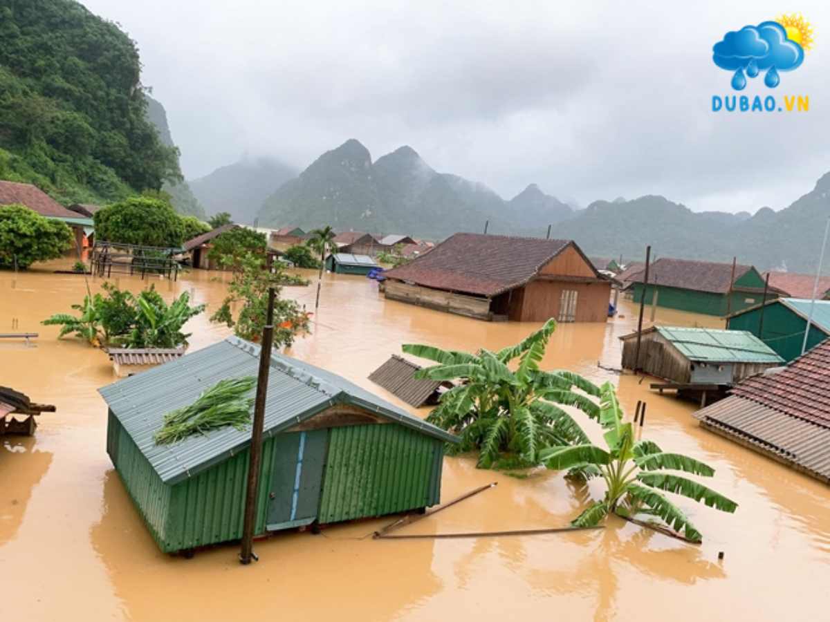 Khó khăn của khí hậu Châu Á lũ lụt thường xuyên xảy ra